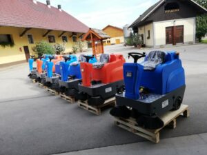 Električni pometalni stroj